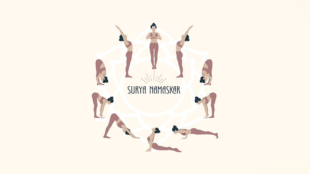 Top 8 Yoga Poses to Reduce Belly Fat 1 1. Surya Namaskar Sun Salutation 1